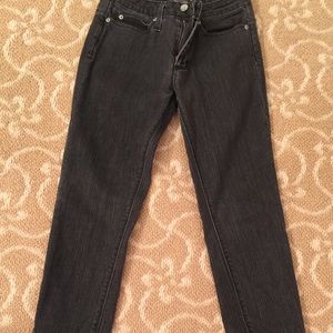 Imitation Black Jeans Size 25 Buckle Détail